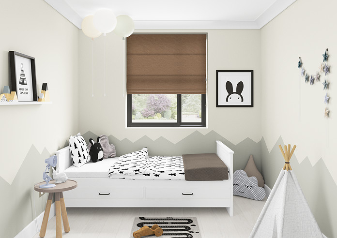 Maurice, Caramel - Roman Blind - Image 5